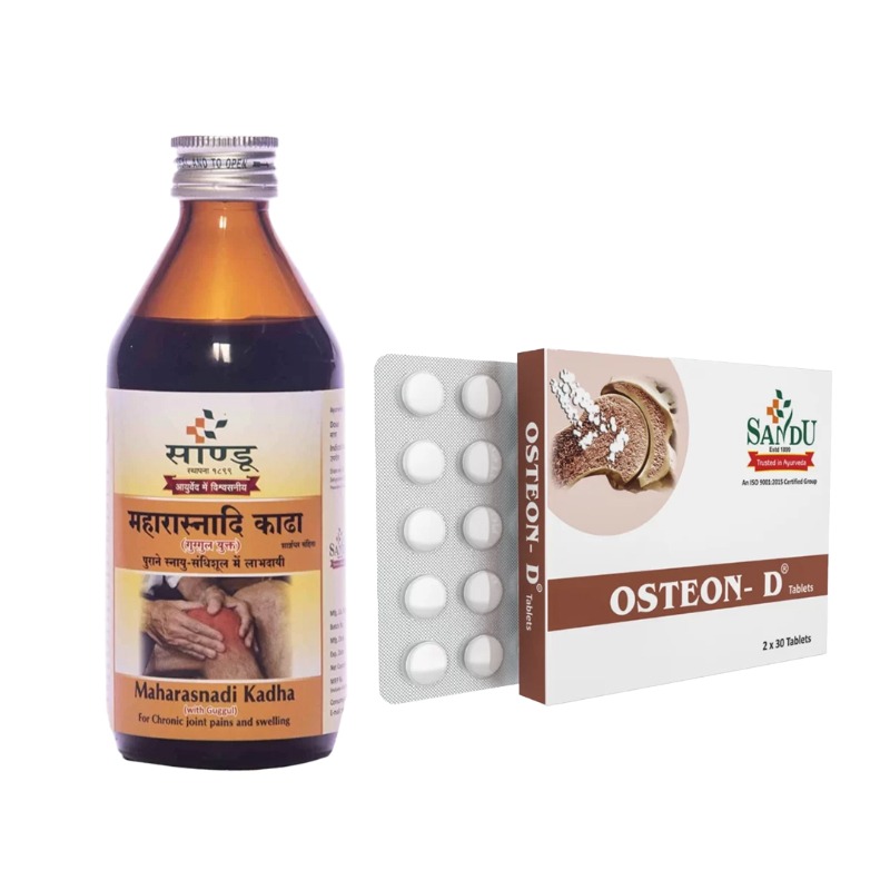 Osteon-D (30tabs) & Maharasnadi kadha (450ml)