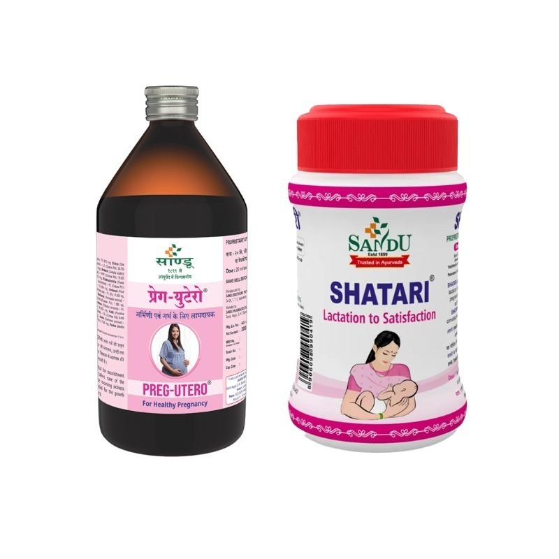 Sandu Preg-Utero (450 ml) & Sandu Shatari (200 g)